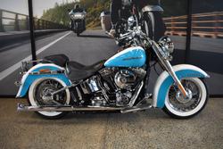 2017 Harley-davidson FLSTN SOFTAIL DELUXE crushed ice/ teal