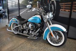 2017 Harley-davidson FLSTN SOFTAIL DELUXE crushed ice/ teal