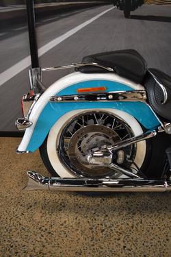 2017 Harley-davidson FLSTN SOFTAIL DELUXE crushed ice/ teal