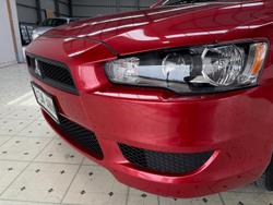 2011 Mitsubishi Lancer ES CJ MY12 Red