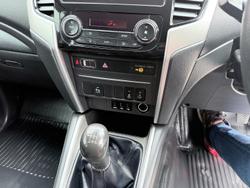 2019 Mitsubishi Triton GLX+ MR MY19 4X4 Dual Range White