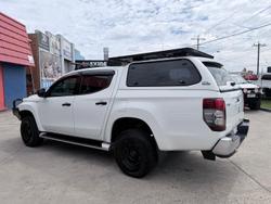 2019 Mitsubishi Triton GLX+ MR MY19 4X4 Dual Range White
