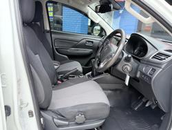 2019 Mitsubishi Triton GLX+ MR MY19 4X4 Dual Range White