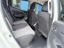 2019 Mitsubishi Triton GLX+ MR MY19 4X4 Dual Range White