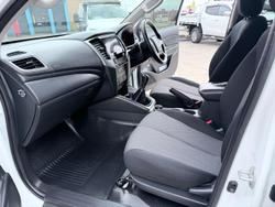 2019 Mitsubishi Triton GLX+ MR MY19 4X4 Dual Range White