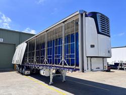 2009 Vawdrey St3 22 Pallet Refrigerated Curtain Sider
