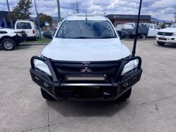 2019 Mitsubishi Triton GLX MR MY19 4X4 Dual Range White
