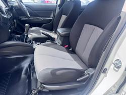 2019 Mitsubishi Triton GLX MR MY19 4X4 Dual Range White