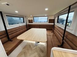 Wonderland RV Amaroo Quad Bunk With King Drop Down BED