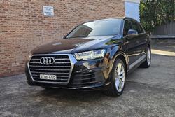 2015 Audi Q7 TDI 4M MY16 Four Wheel Drive Orca Black