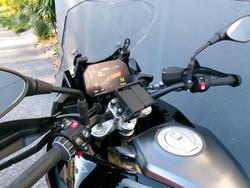 2025 BMW Motorrad F 900 XR TRIPLE BLACK Black storm metallic. (18-01)