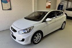 2017 Hyundai Accent Sport RB6 MY18 Chalk White