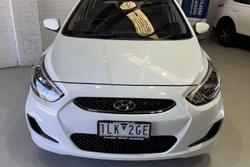 2017 Hyundai Accent Sport RB6 MY18 Chalk White