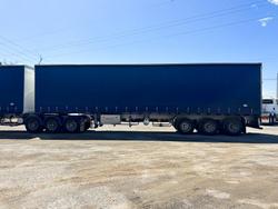 2021 Maxitrans St3 Flat Deck B-Double Curtain Side Combination