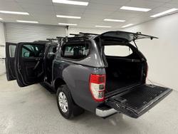 2022 Ford Ranger XLT PX MkIII MY21.75 4X4 Dual Range Meteor Grey