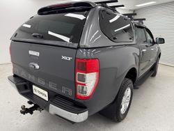 2022 Ford Ranger XLT PX MkIII MY21.75 4X4 Dual Range Meteor Grey