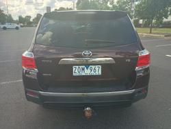 2012 Toyota Kluger KX-R GSU40R MY12 Dark Furnace