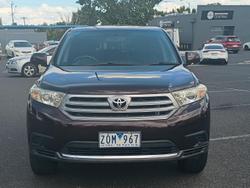 2012 Toyota Kluger KX-R GSU40R MY12 Dark Furnace