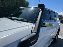 2011 Nissan Patrol ST GU 7 MY10 4X4 Dual Range White