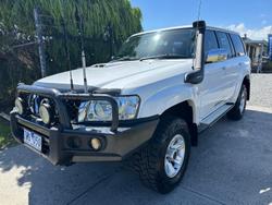 2011 Nissan Patrol ST GU 7 MY10 4X4 Dual Range White