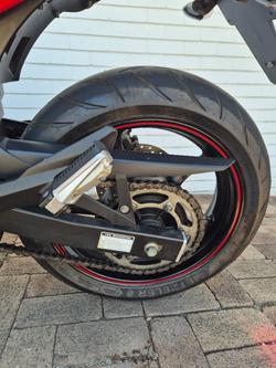 2013 Yamaha FZ6R WHITE