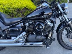 2018 Yamaha XVS650 V-STAR CUSTOM Black