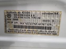 2018 Volkswagen Amarok TDI550 Sportline 2H MY19 4X4 Constant Candy White