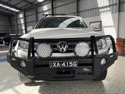 2018 Volkswagen Amarok TDI550 Sportline 2H MY19 4X4 Constant Candy White