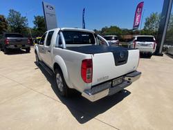 2013 Nissan Navara ST D40 Series 6 4X4 Dual Range Arctic White