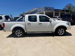 2013 Nissan Navara ST D40 Series 6 4X4 Dual Range Arctic White