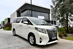 2015 Toyota Alphard Hybrid AYH30W White