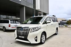 2015 Toyota Alphard Hybrid AYH30W White