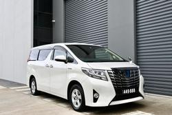 2015 Toyota Alphard Hybrid AYH30W White