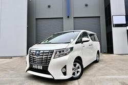 2015 Toyota Alphard Hybrid AYH30W White