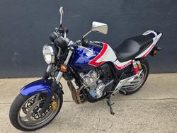 2008 Honda CB400 BLUE