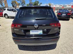 2018 Volkswagen Tiguan 132TSI Comfortline 5N MY19 Four Wheel Drive Deep Black