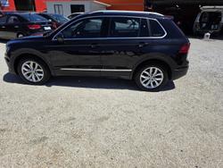 2018 Volkswagen Tiguan 132TSI Comfortline 5N MY19 Four Wheel Drive Deep Black