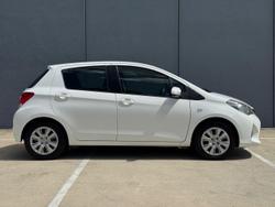 2015 Toyota Yaris Ascent NCP130R Glacier White