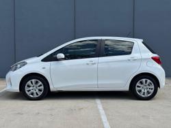 2015 Toyota Yaris Ascent NCP130R Glacier White