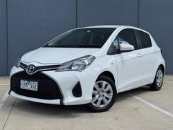 2015 Toyota Yaris Ascent NCP130R Glacier White
