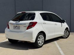 2015 Toyota Yaris Ascent NCP130R Glacier White