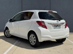 2015 Toyota Yaris Ascent NCP130R Glacier White