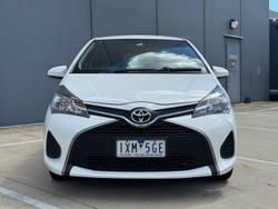 2015 Toyota Yaris Ascent NCP130R Glacier White