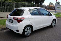 2017 Toyota Yaris Ascent NCP130R Glacier White