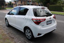 2017 Toyota Yaris Ascent NCP130R Glacier White