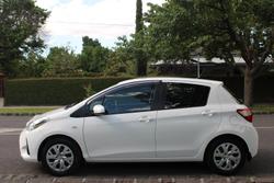 2017 Toyota Yaris Ascent NCP130R Glacier White