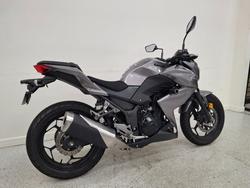 2017 Kawasaki Z300 Silver