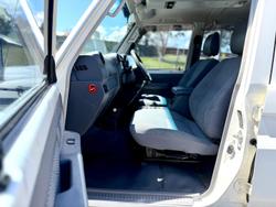 2014 Toyota Landcruiser GXL VDJ79R 4X4 Dual Range French Vanilla
