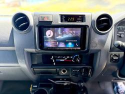 2014 Toyota Landcruiser GXL VDJ79R 4X4 Dual Range French Vanilla