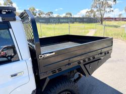 2014 Toyota Landcruiser GXL VDJ79R 4X4 Dual Range French Vanilla